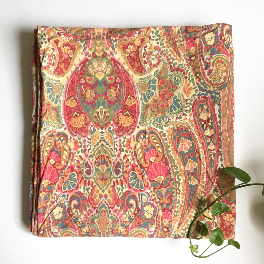 POTTERY BARN “Rosalie” Full/Queen Duvet Cover